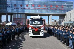 SINOTRK’s Heavy Truck Exports Exceeded 14,000 Units in February