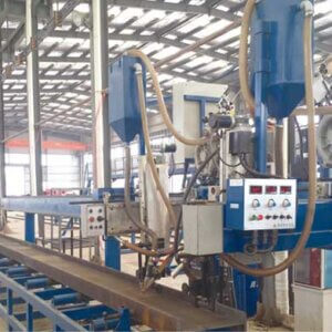 Longitudinal Beam Double Gun Submerged Arc Welding Machine